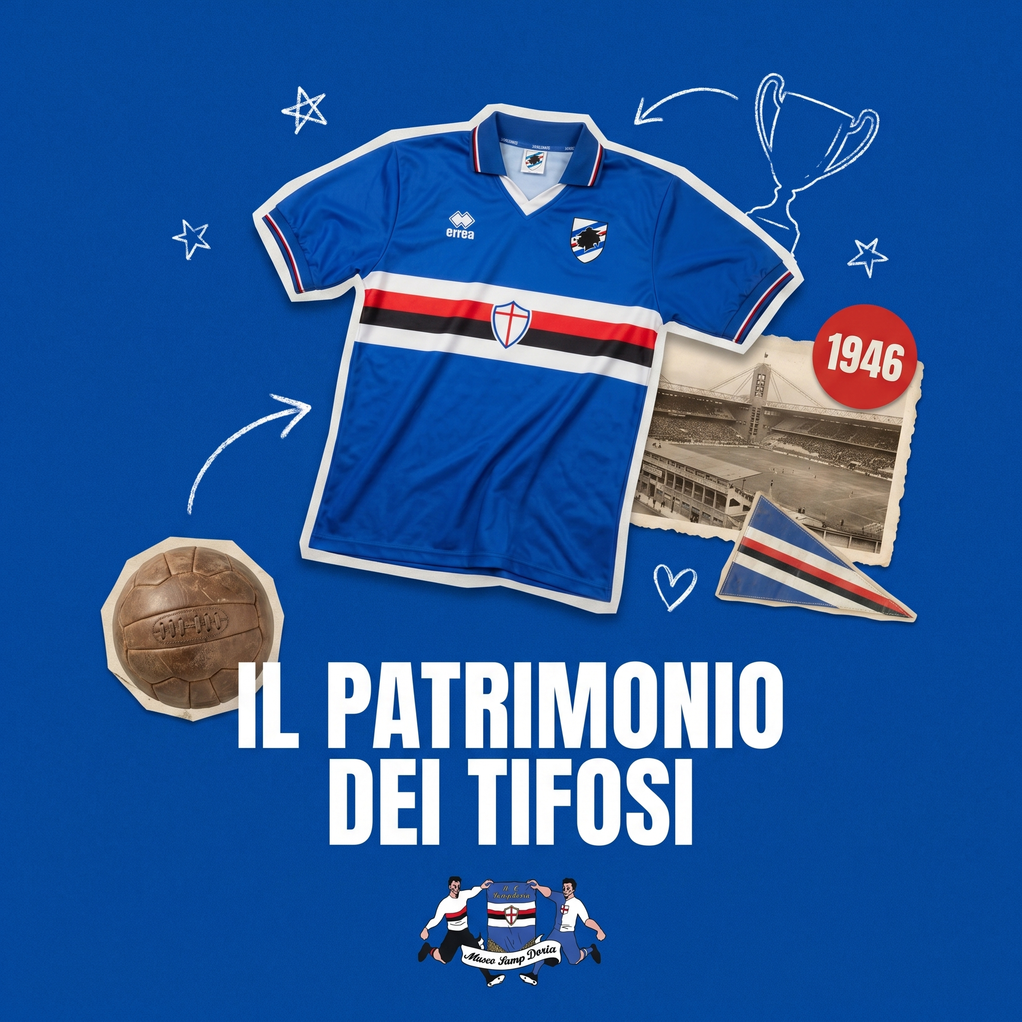 Museo Samp Doria — Il Patrimonio dei Tifosi