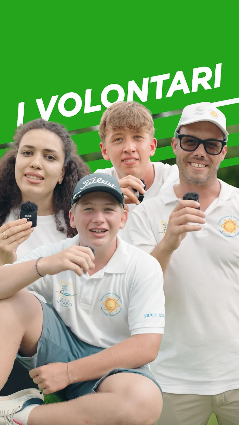 Federgolf Liguria — copertina reel: I volontari