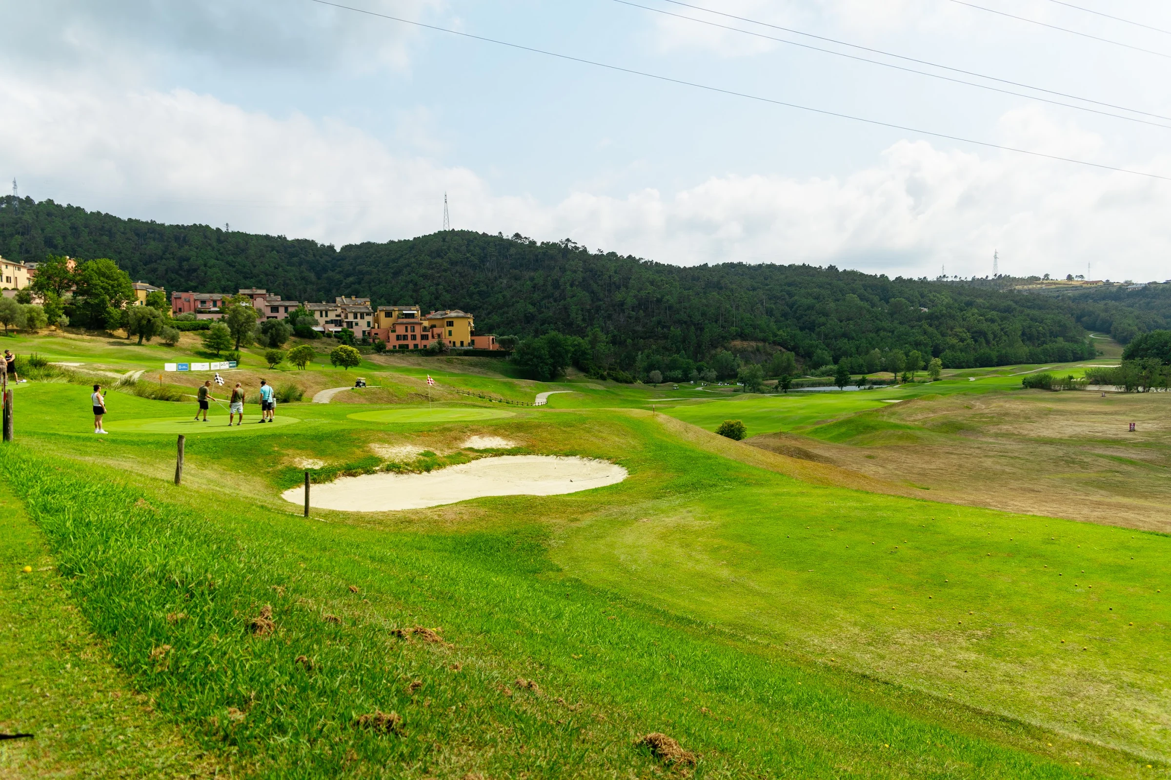 Federgolf Liguria — il percorso tra le colline