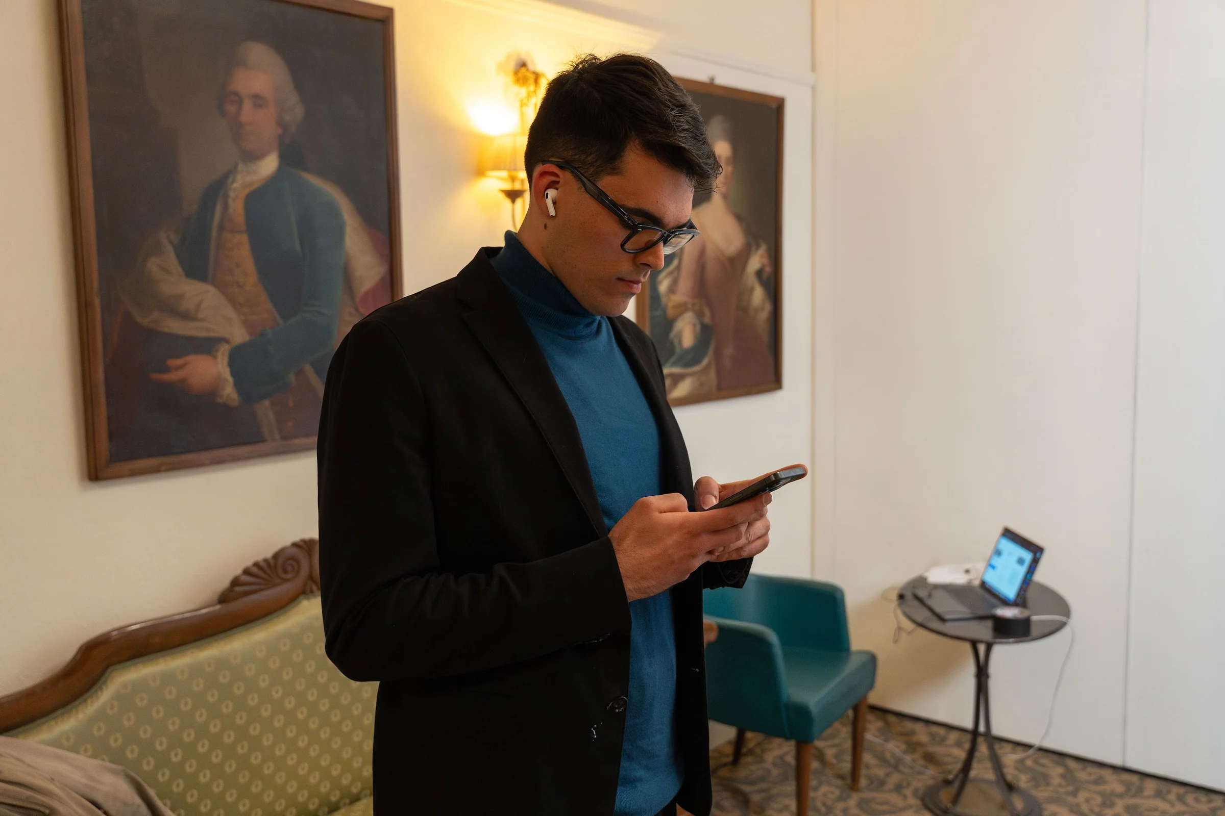 Il team Crea Studio al lavoro