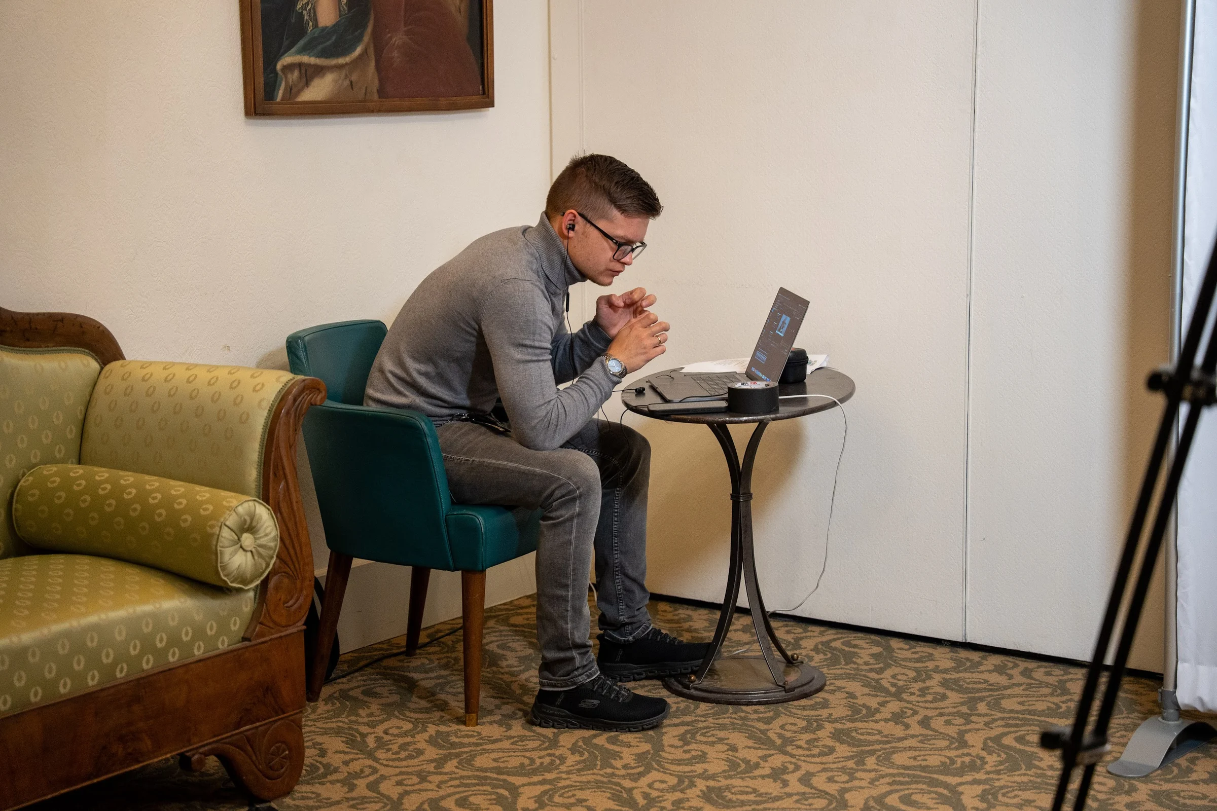 Il team Crea Studio al lavoro