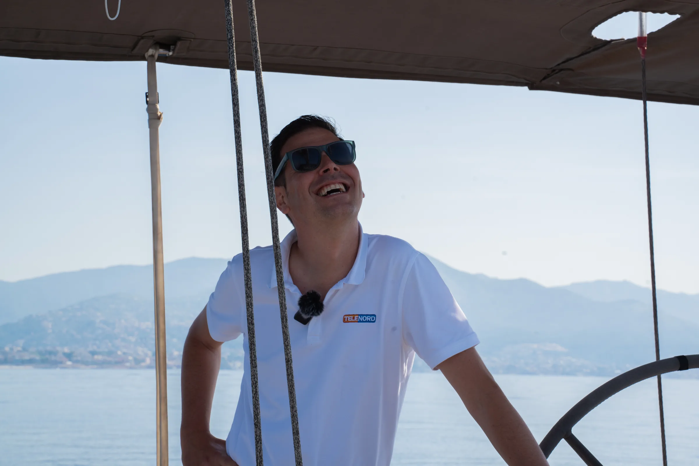 Telenord — Intervista a Marco Bucci a bordo