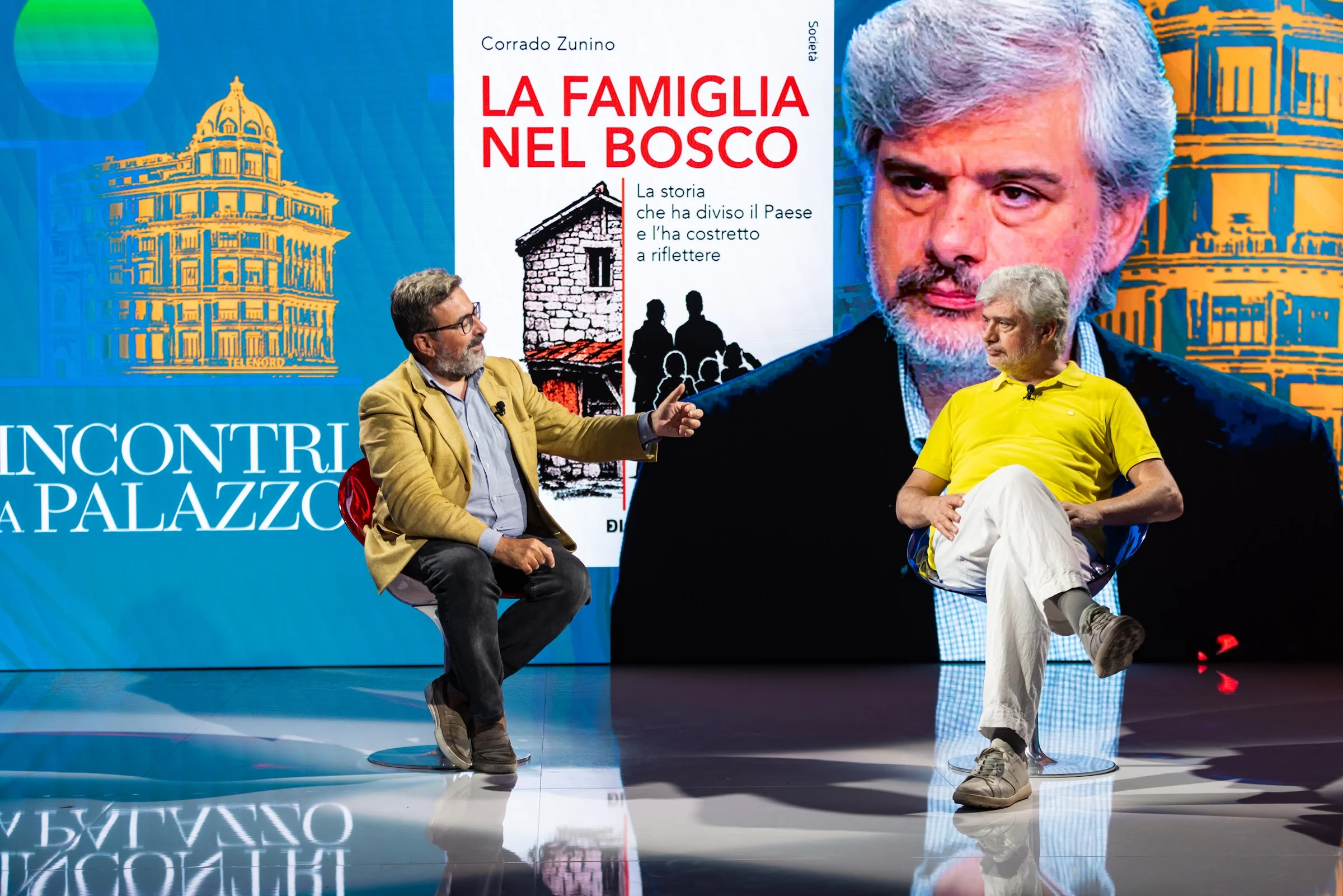 Telenord — Incontri a Palazzo, Corrado Zunino presenta il suo libro